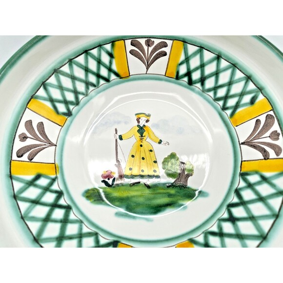 NEW Gmundner Keramik Female "Hunter's Delight" Cereal Bowl 6.5" Handmade Austria - Picture 4 of 6